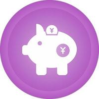 Piggy Bank Vector Icon