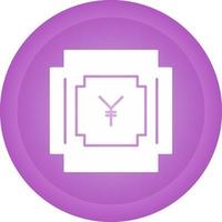 Yen Symbol Vector Icon