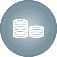 Stack of Coins Vector Icon