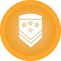 Military Badge Vector Icon