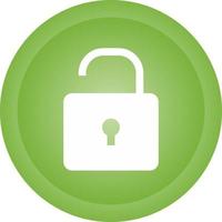 Open Lock Vector Icon