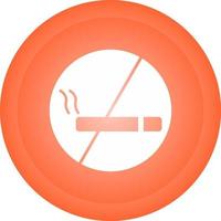 No Smoking SIgn Vector Icon