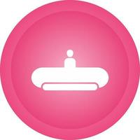 Horizontal Escalator Vector Icon