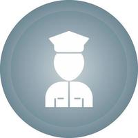 Airport Security Vector Icon