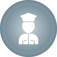 Airport Security Vector Icon