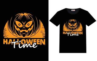 Trendy Halloween graphic vintage typography and lettering t shirt design vector