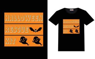 Trendy Halloween graphic vintage typography and lettering t shirt design vector