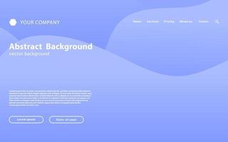 modern abstract landing page background. wavy gradient background template,vector illustration. vector