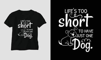 Pet lover t-shirt design concept vector