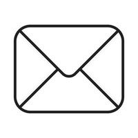 Message icon vector, Inbox Icon, Email Icon, Envelope Mail Icon and Bubble Chat Icon vector Illustration for web and mobile apps contact icons black and white