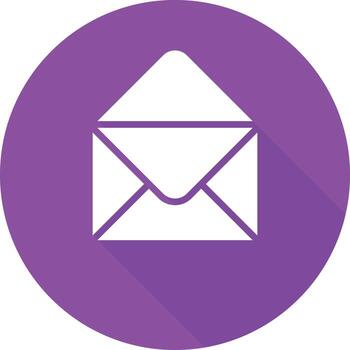 Flat Message icon vector, Inbox Icon, Email Icon, Envelope Mail Icon and Bubble Chat Icon vector Illustration for web and mobile apps contact icons