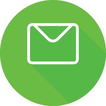 Flat Message icon vector, Inbox Icon, Email Icon, Envelope Mail Icon and Bubble Chat Icon vector Illustration for web and mobile apps contact icons