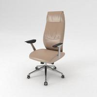 Office Chair 3D rendered realistic furniture side view photo