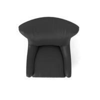 Office Chair 3D rendered realistic furniture top view photo