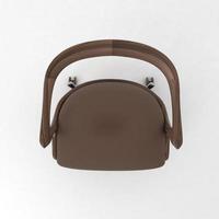 Office Chair 3D rendered realistic furniture top view photo