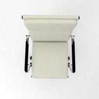 Office Chair 3D rendered realistic furniture top view photo