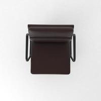 Office Chair 3D rendered realistic furniture top view photo