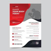 Trendy editable professional and modern corporate marketing business flyer design vector template