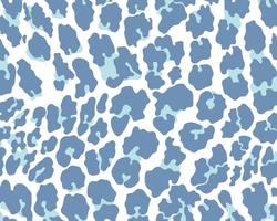 Vector blue leopard skin print pattern animal seamless for printing, cutting, stickers, web, cover, wall stickers, home decorate and more.