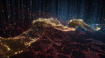 3d rendering of data storage concept. Computer generated abstract background,Digital data storage concept photo