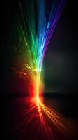 abstract multicolor background with motion blur. . photo