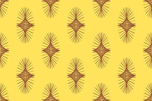 Modern retro vintage seamless pattern vector illustration design for fabric textile and interior