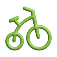 3d ikon av cykel png