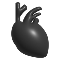 3d icona di cuore png