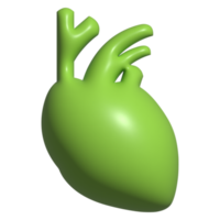 3d icona di cuore png