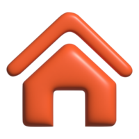 3d home icon png
