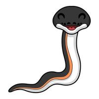 linda oro albertisi serpiente dibujos animados vector