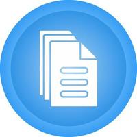 icono de vector de documento