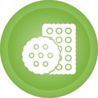 Biscuit Vector Icon