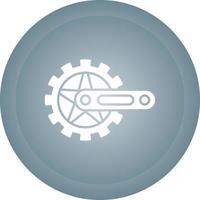 Crankset Vector Icon