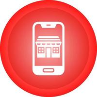 Mobile Store Vector Icon