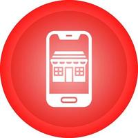 Mobile Store Vector Icon