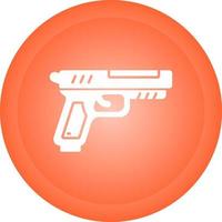 icono de vector de pistola