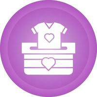 Cloth Donate Vector Icon