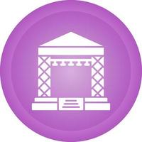 Stage Vector Icon