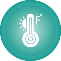 Fahrenheit Vector Icon