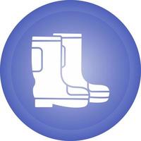 Rain Boots Vector Icon