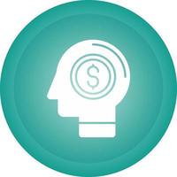 Money Thinking Vector Icon