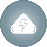 Electrical Hazard Vector Icon