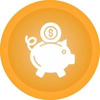 Piggy Bank Vector Icon