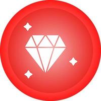 icono de vector de diamante