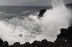 Scenic coastal view photo