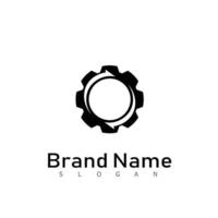 gear logo design template vector