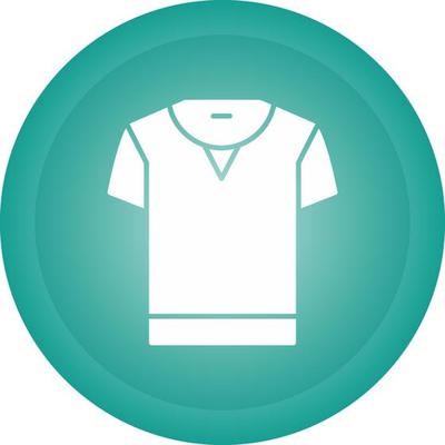 T Shirt Vector Icon