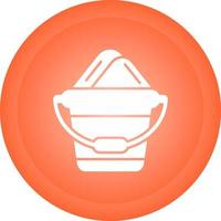 Sand Bucket Vector Icon