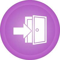 Exit Door Vector Icon